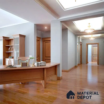 African Teak 18x125x910 mm Solid Wood Floor - 18 mm